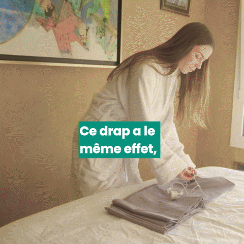Un drap qui vous fait rayonner d’énergie dès le réveil